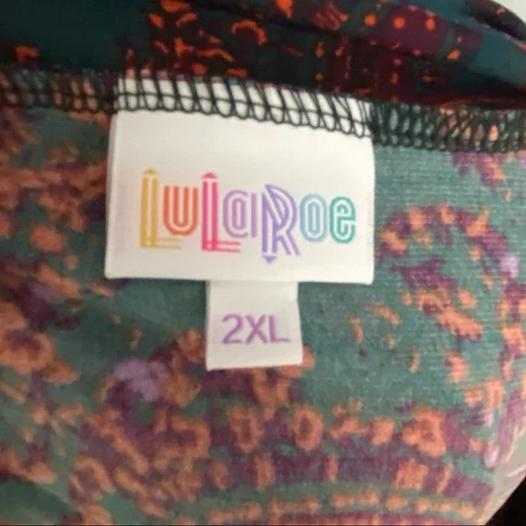 LuLaRoe Azure Skirt 2XL - Picture 4 of 4